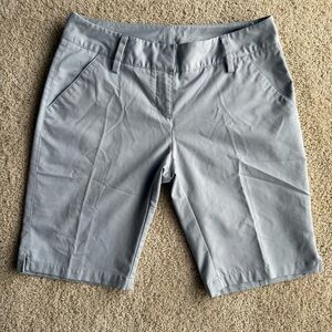 Adidas Climalite Womens Golf Shorts Gray Size 4 Lightweight Stretch Athletic